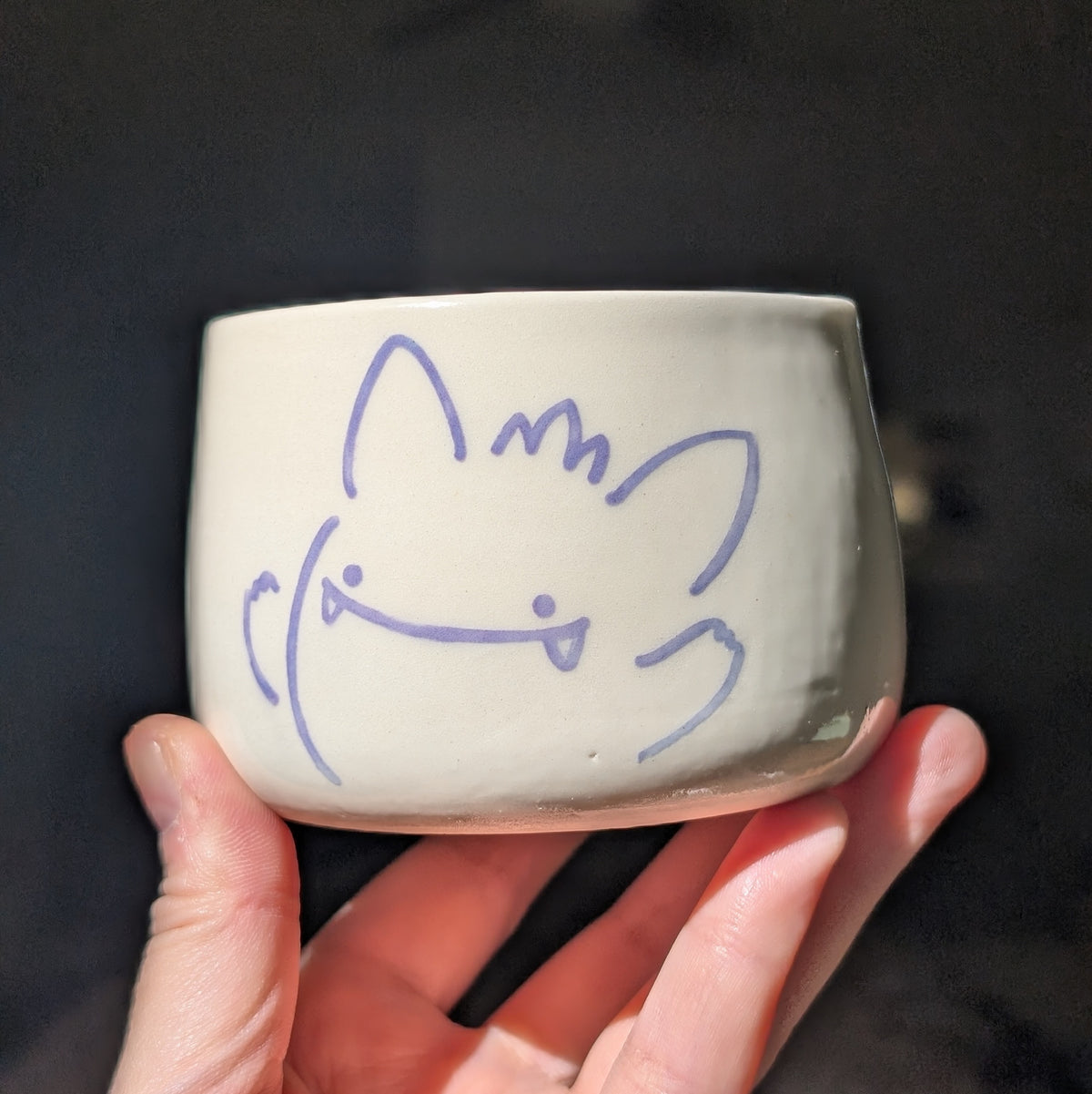 gengar porcelain teacup